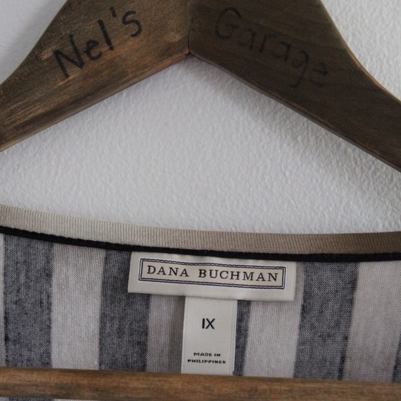 Dana Buchman BNWT Rest Camel Striped Loose Fitted Top 1X - Picture 3 of 7